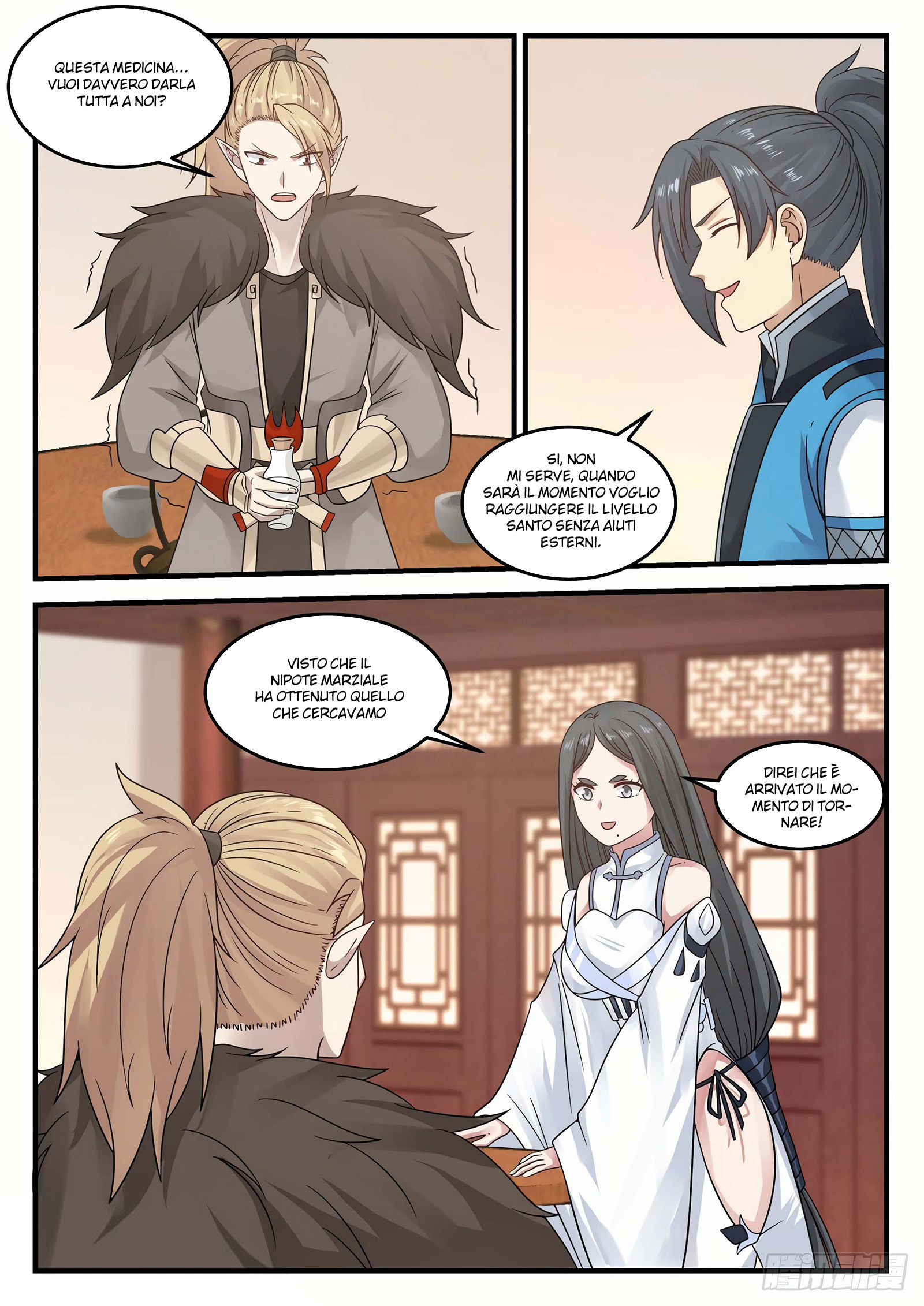 Read Martial Peak IT Manga Online