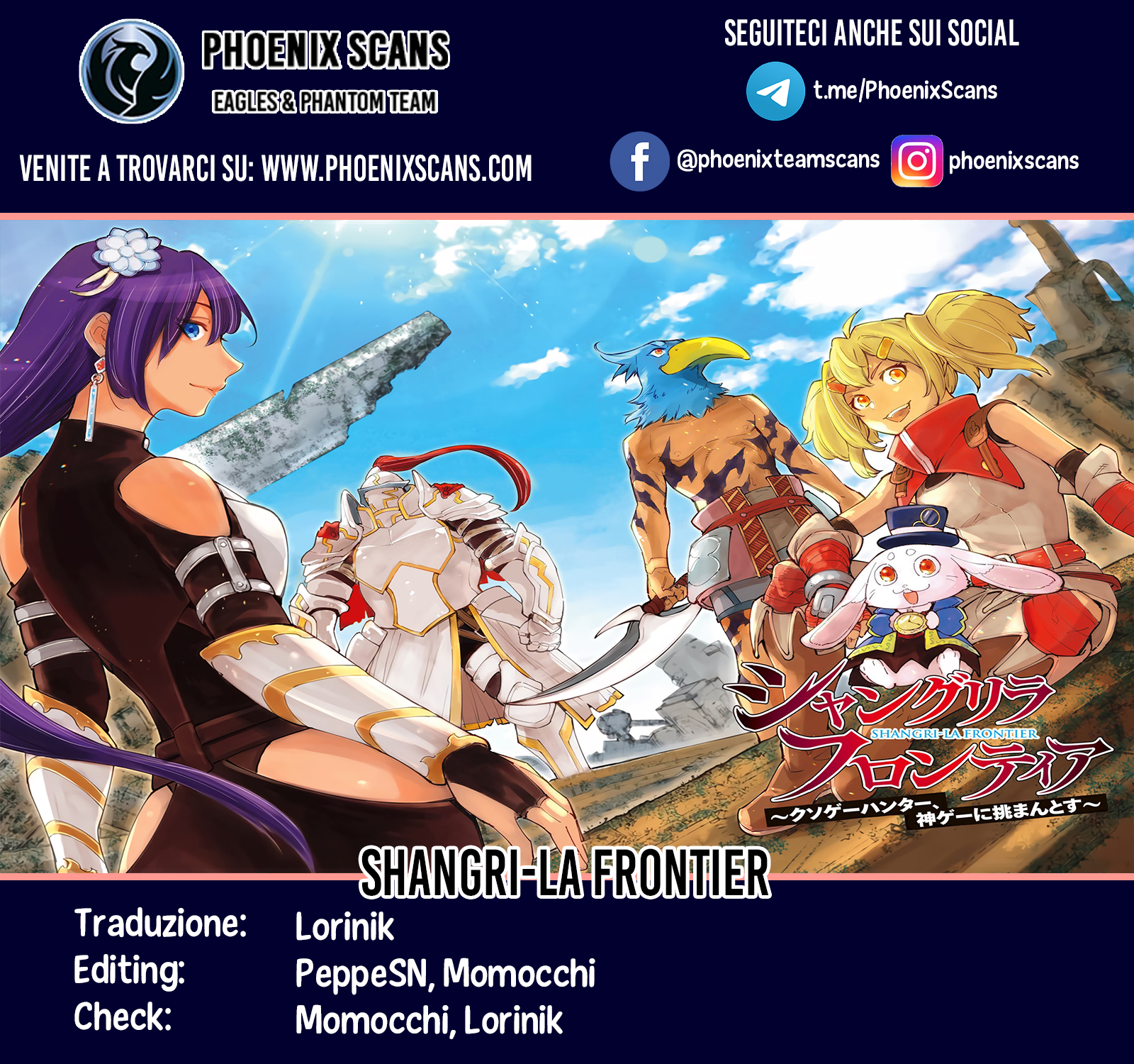 Read Shangri-La Frontier IT Manga Online