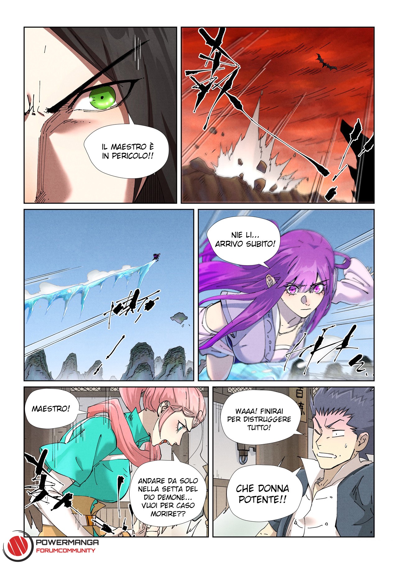 Read Tales of Demons and Gods IT Manga Online