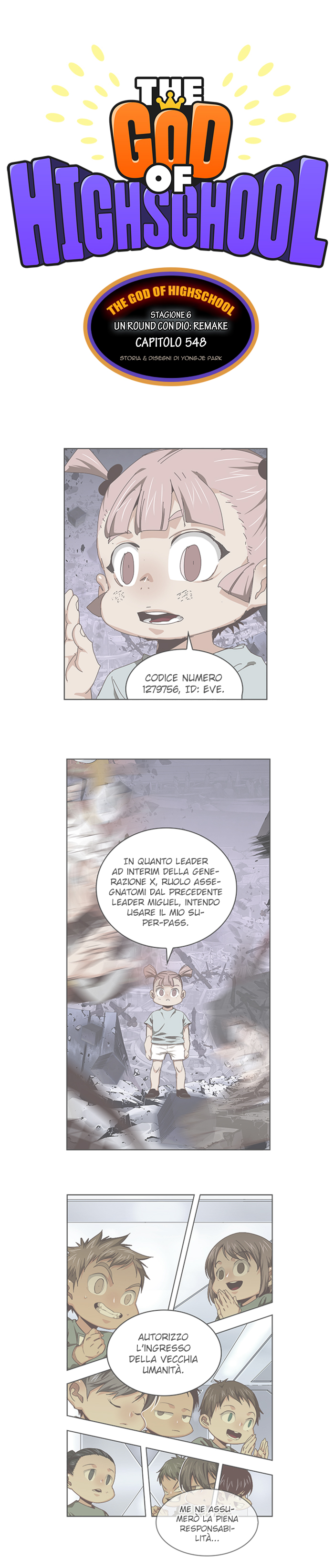 Read The God of High School IT Manga Online
