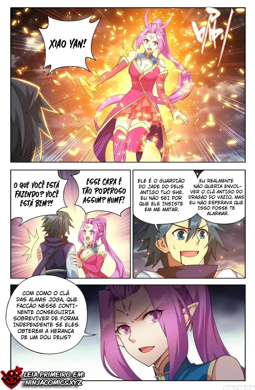 Read A Batalha Através Dos Céus pt Manga Online