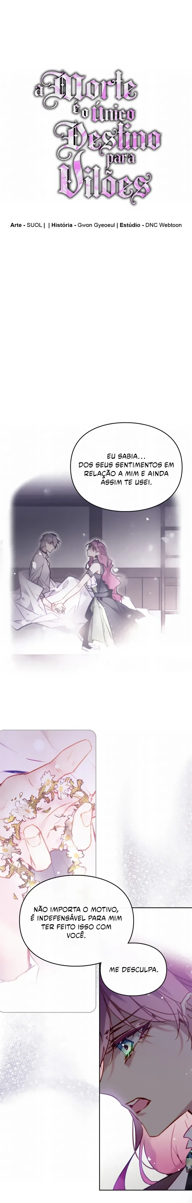 Read A Morte é o Único Fim Para a Vilã pt Manga Online
