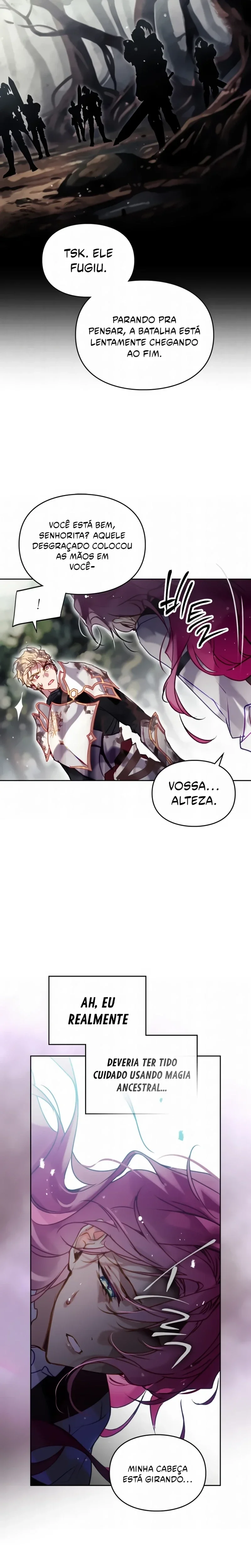 Read A Morte é o Único Fim Para a Vilã pt Manga Online