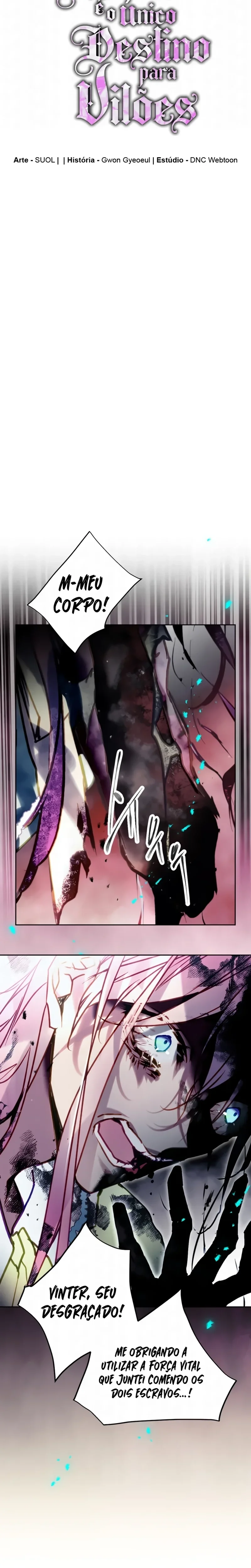 Read A Morte é o Único Fim Para a Vilã pt Manga Online