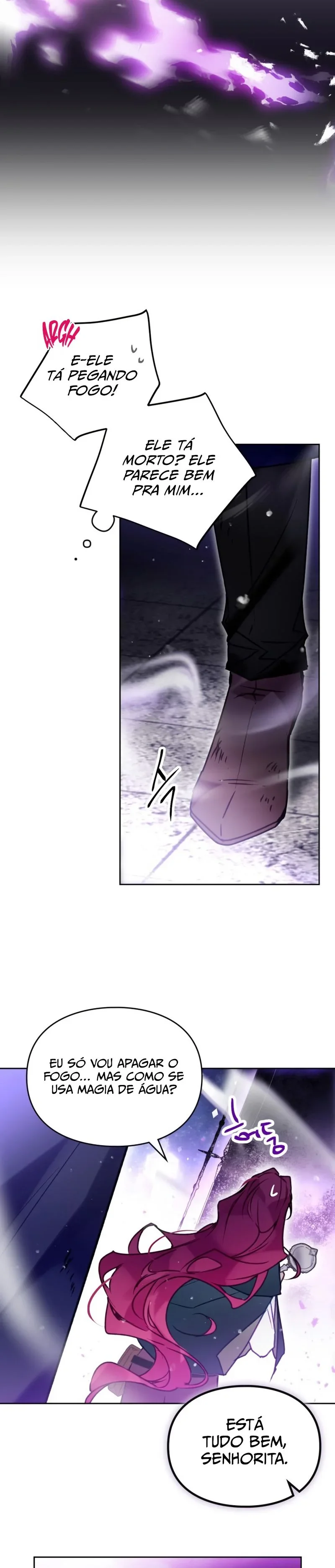 Read A Morte é o Único Fim Para a Vilã pt Manga Online