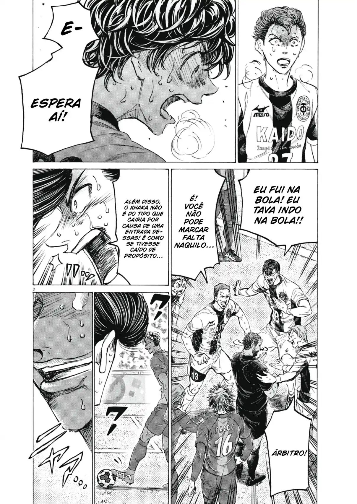 Read Ao Ashi pt Manga Online
