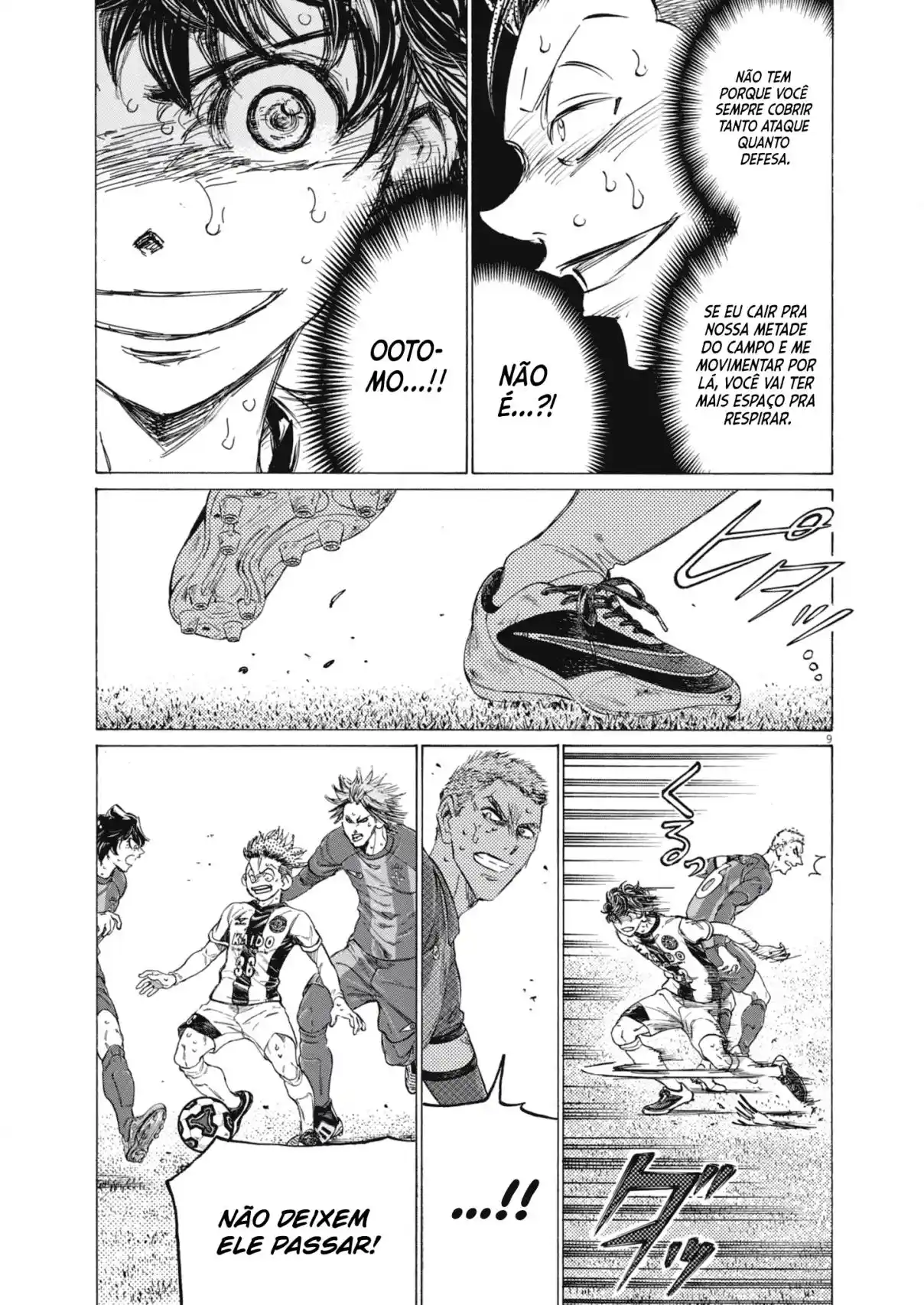 Read Ao Ashi pt Manga Online