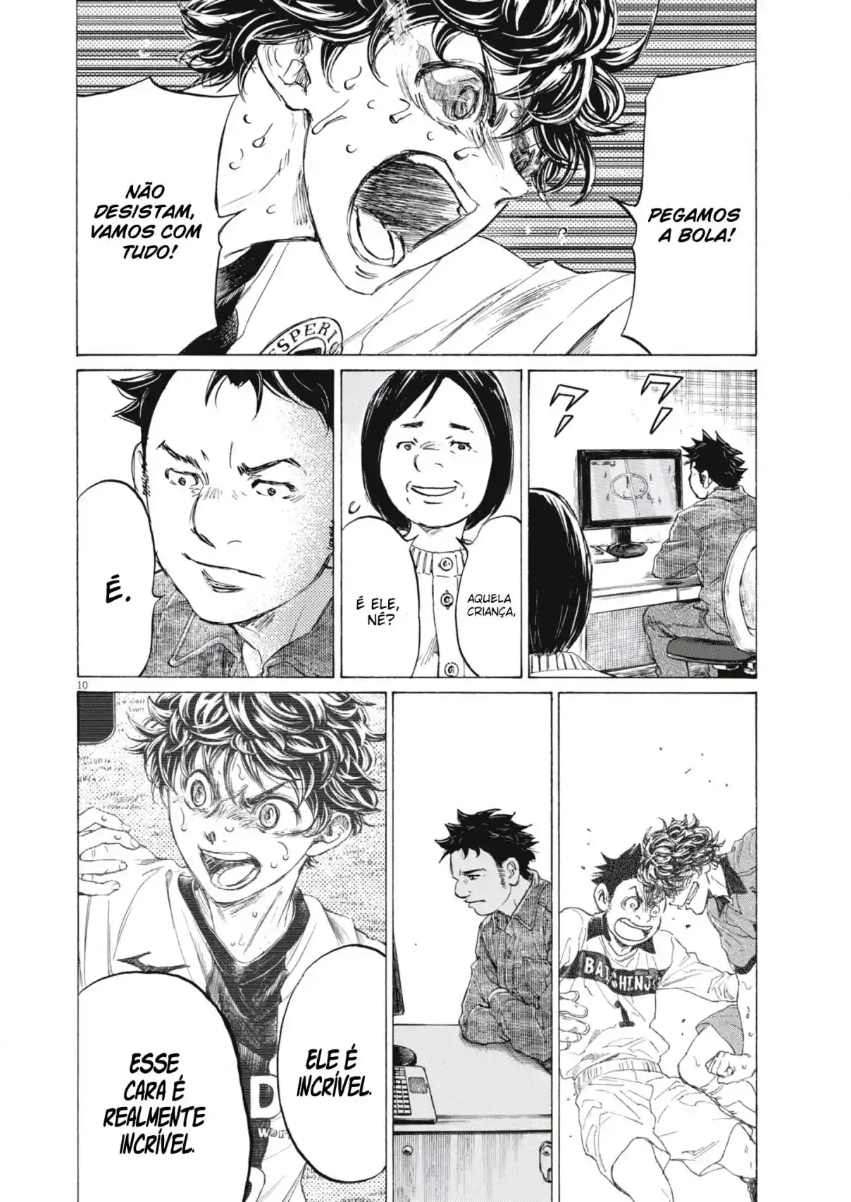 Read Ao Ashi pt Manga Online