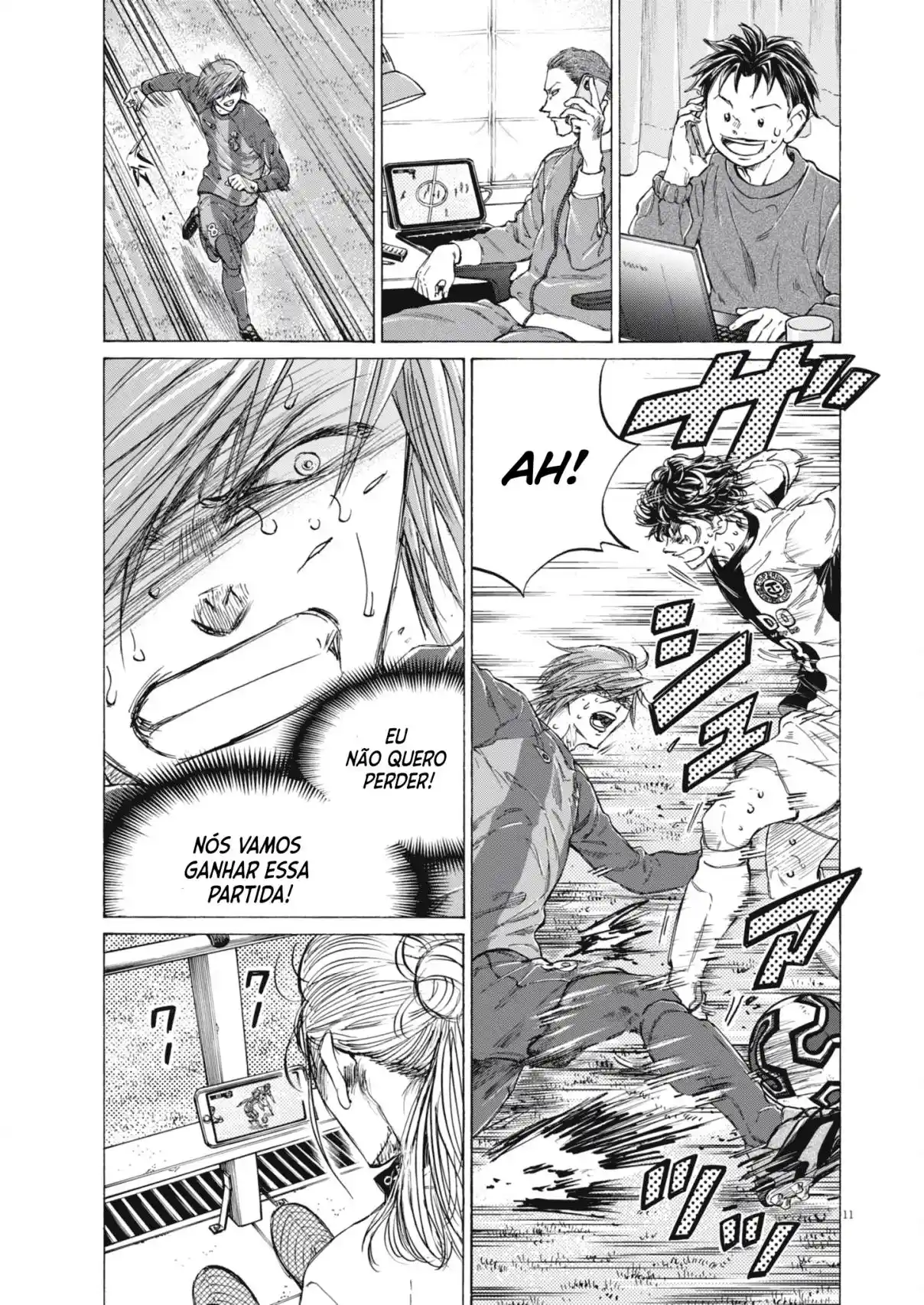 Read Ao Ashi pt Manga Online