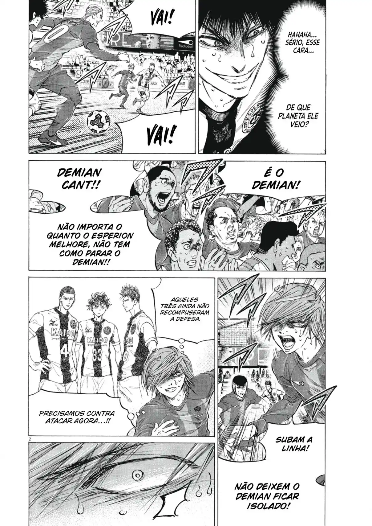 Read Ao Ashi pt Manga Online