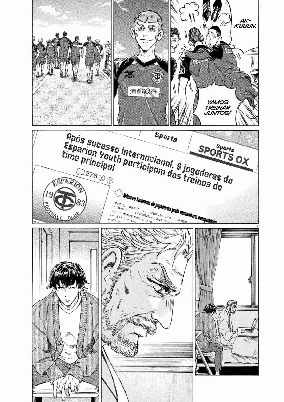 Read Ao Ashi pt Manga Online