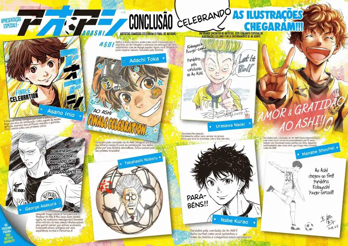 Read Ao Ashi pt Manga Online
