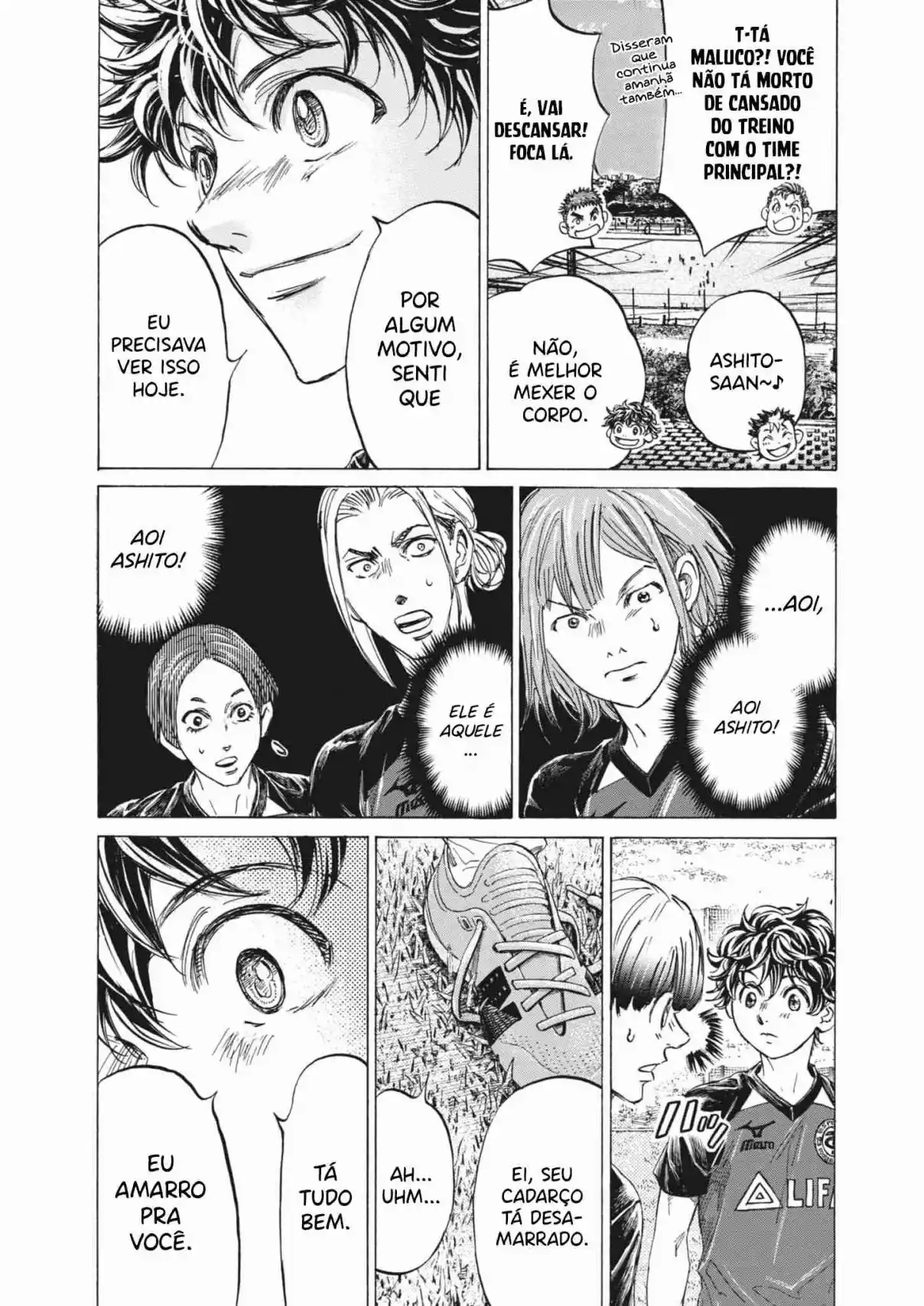 Read Ao Ashi pt Manga Online