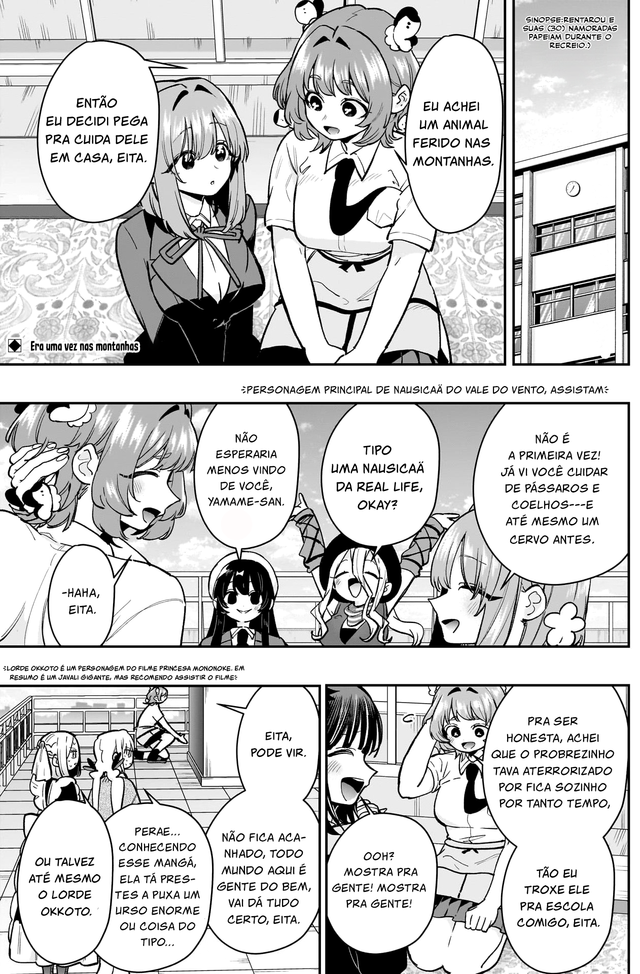 Read As 100 Namoradas Que Te Amam Muito, Muito, Muito pt Manga Online