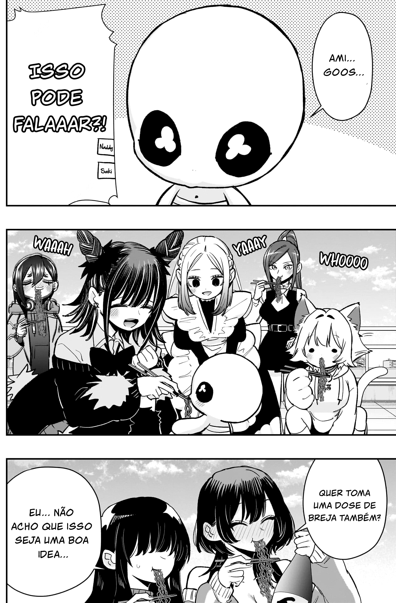 Read As 100 Namoradas Que Te Amam Muito, Muito, Muito pt Manga Online