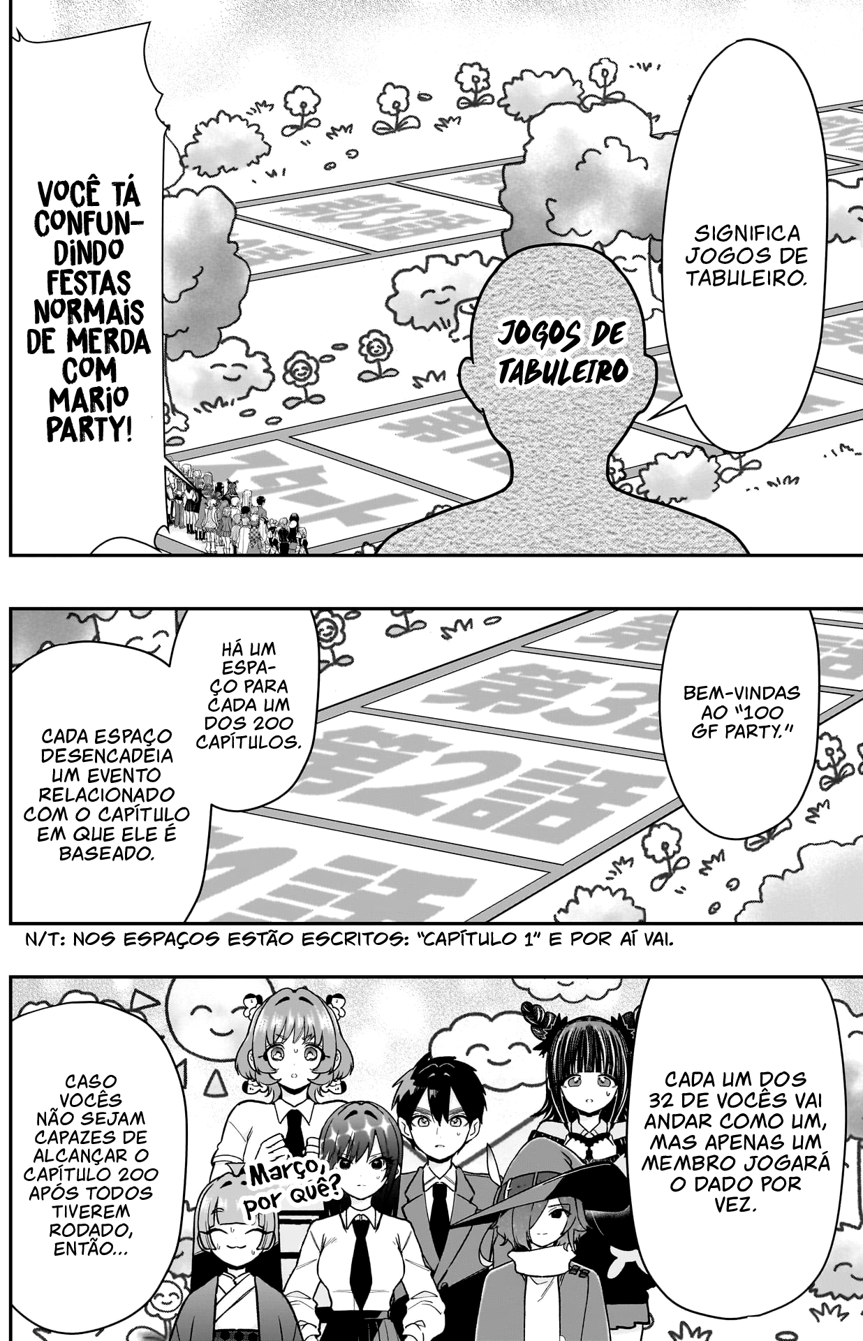 Read As 100 Namoradas Que Te Amam Muito, Muito, Muito pt Manga Online