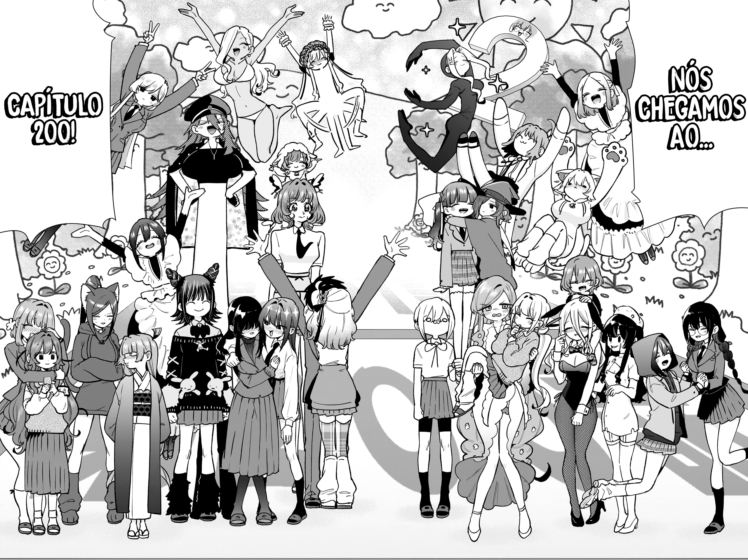Read As 100 Namoradas Que Te Amam Muito, Muito, Muito pt Manga Online