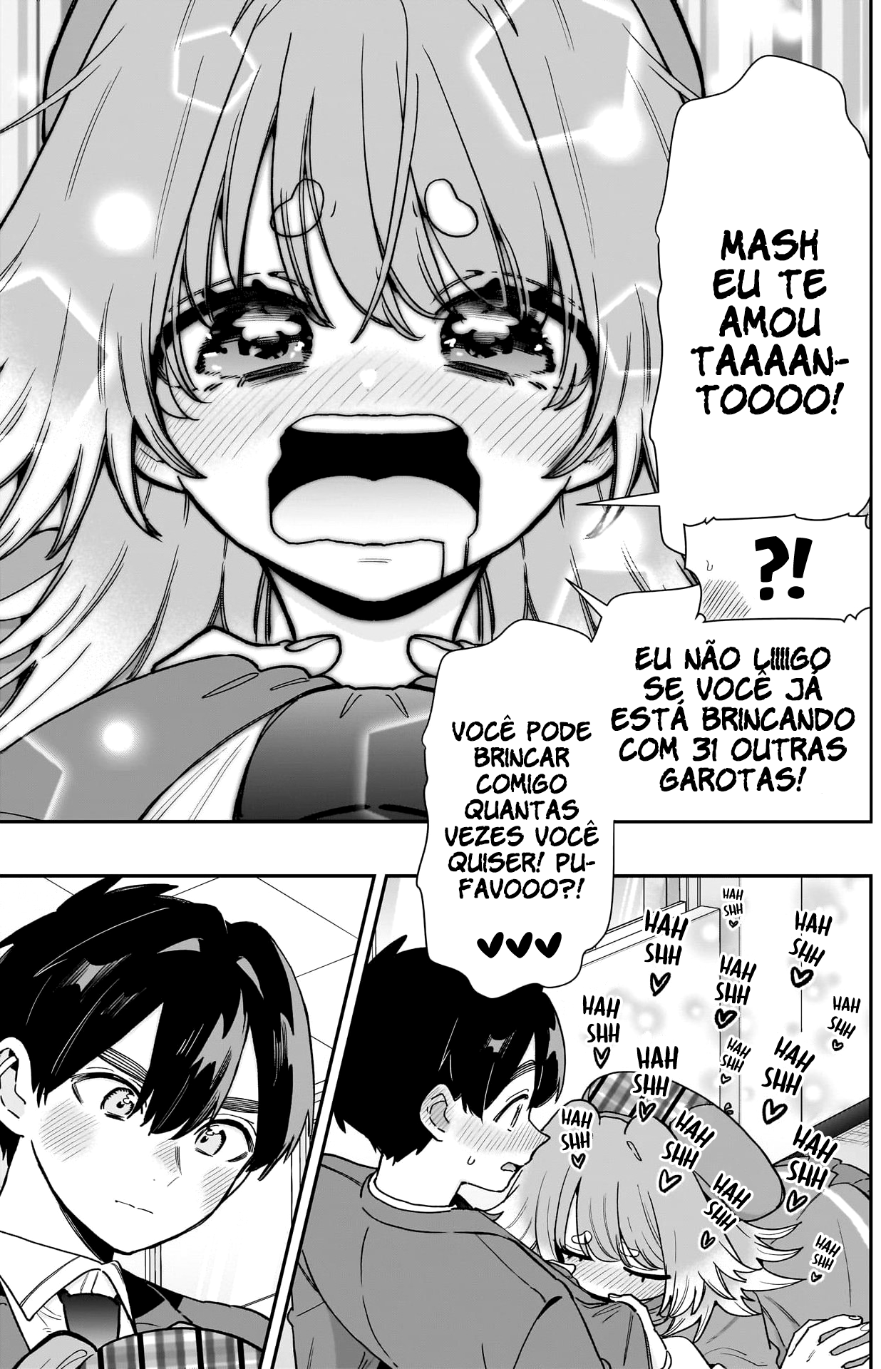 Read As 100 Namoradas Que Te Amam Muito, Muito, Muito pt Manga Online