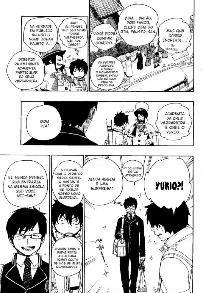 Read Blue Exorcist pt Manga Online