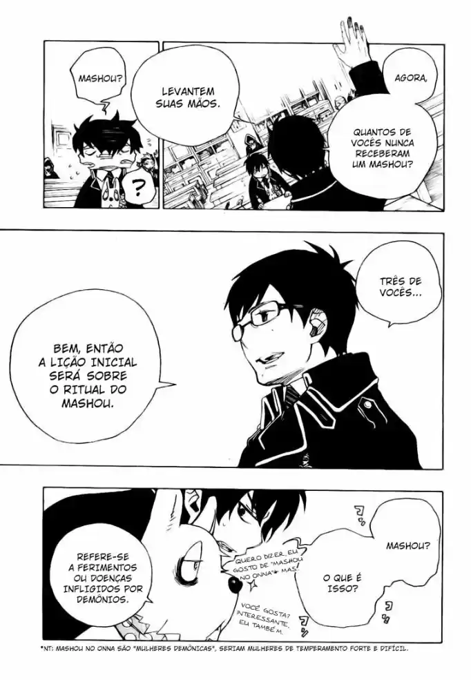 Read Blue Exorcist pt Manga Online