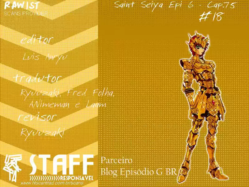 Read Cavaleiros do Zodiaco Episódio G pt Manga Online