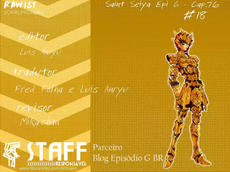 Read Cavaleiros do Zodiaco Episódio G pt Manga Online