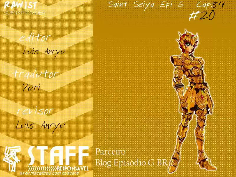 Read Cavaleiros do Zodiaco Episódio G pt Manga Online