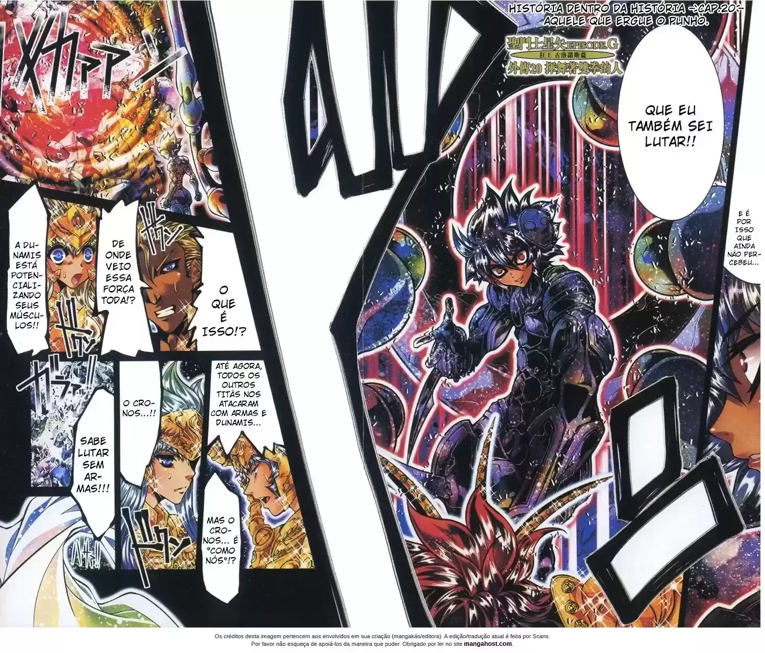 Read Cavaleiros do Zodiaco Episódio G pt Manga Online