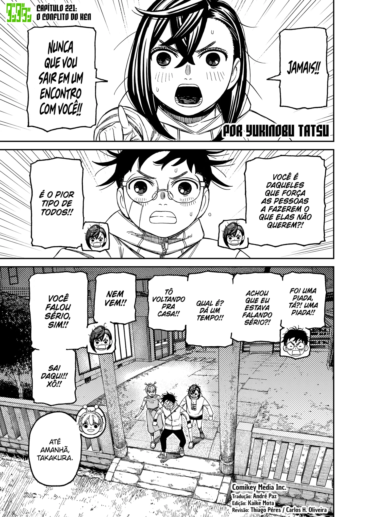 Read Dandadan pt Manga Online