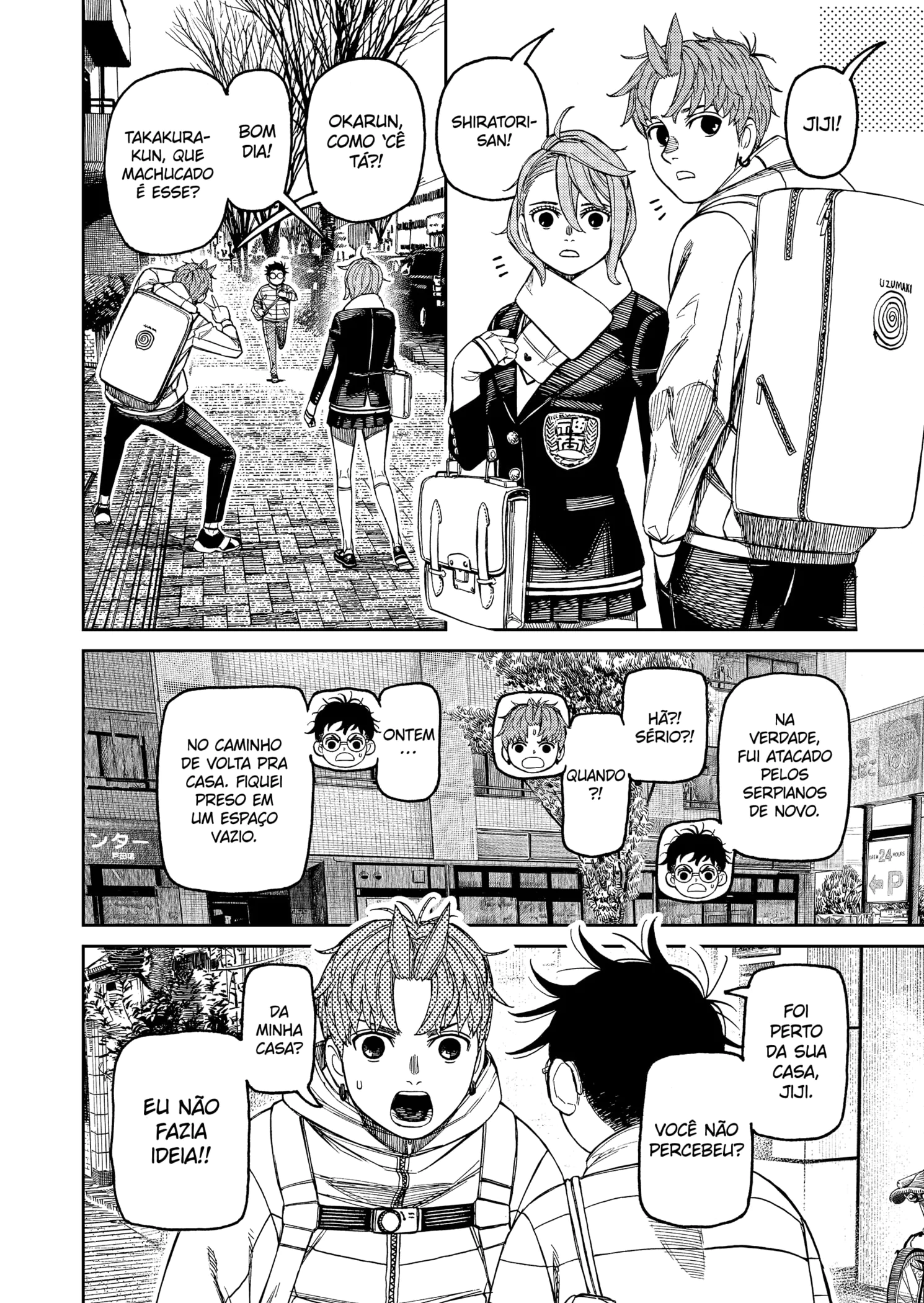 Read Dandadan pt Manga Online
