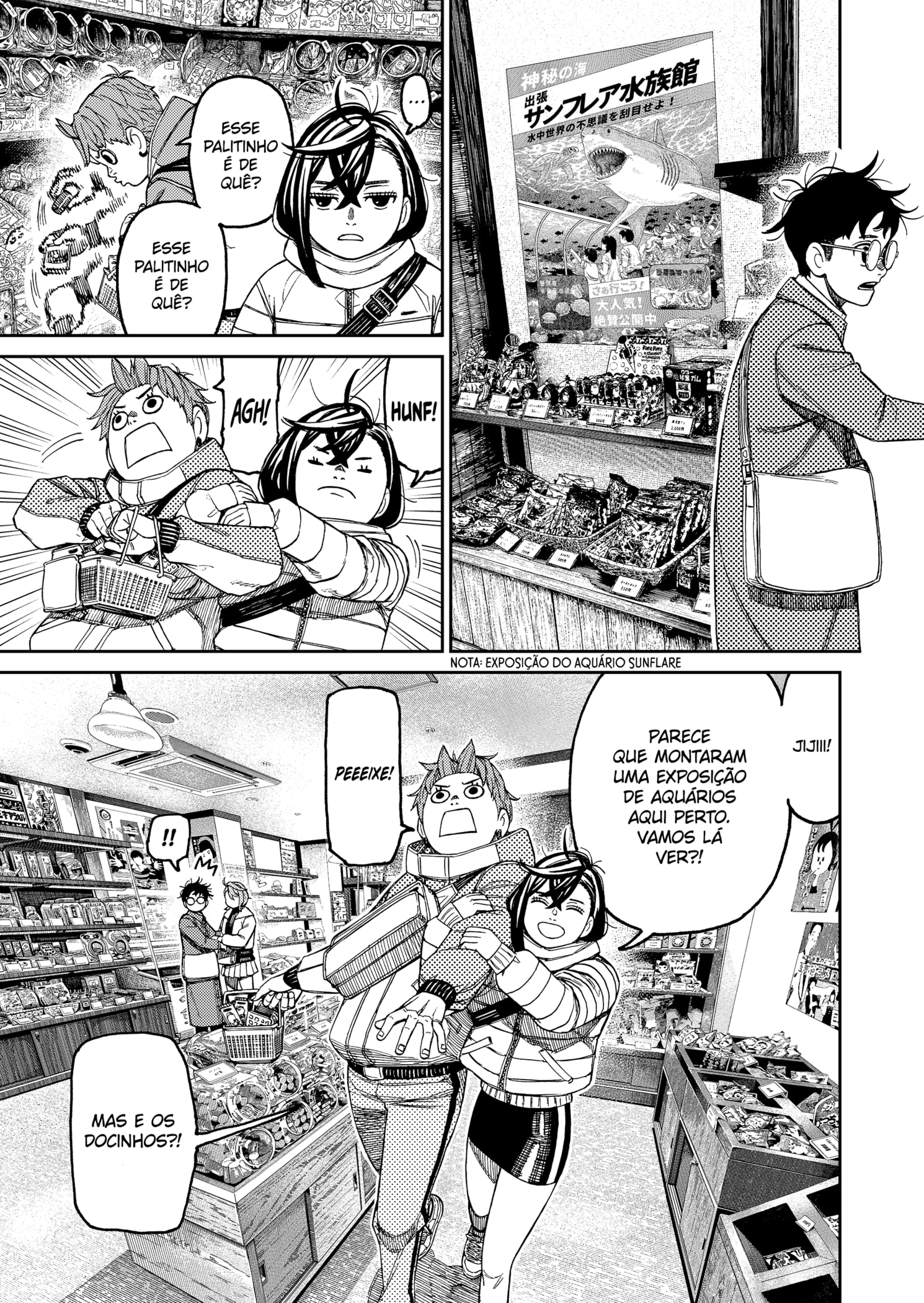 Read Dandadan pt Manga Online