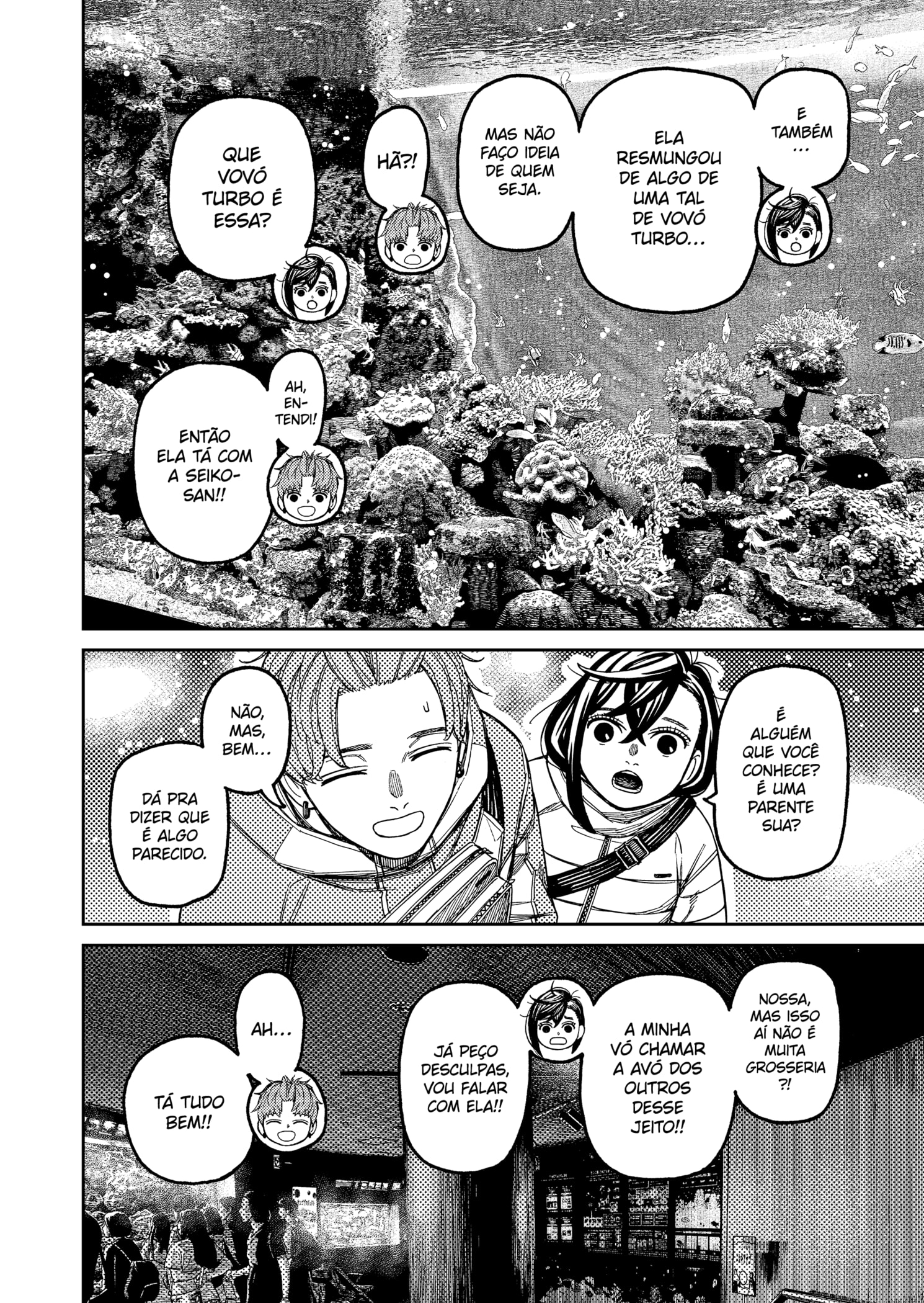 Read Dandadan pt Manga Online