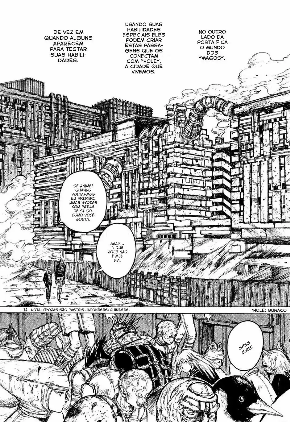 Read Dorohedoro pt Manga Online