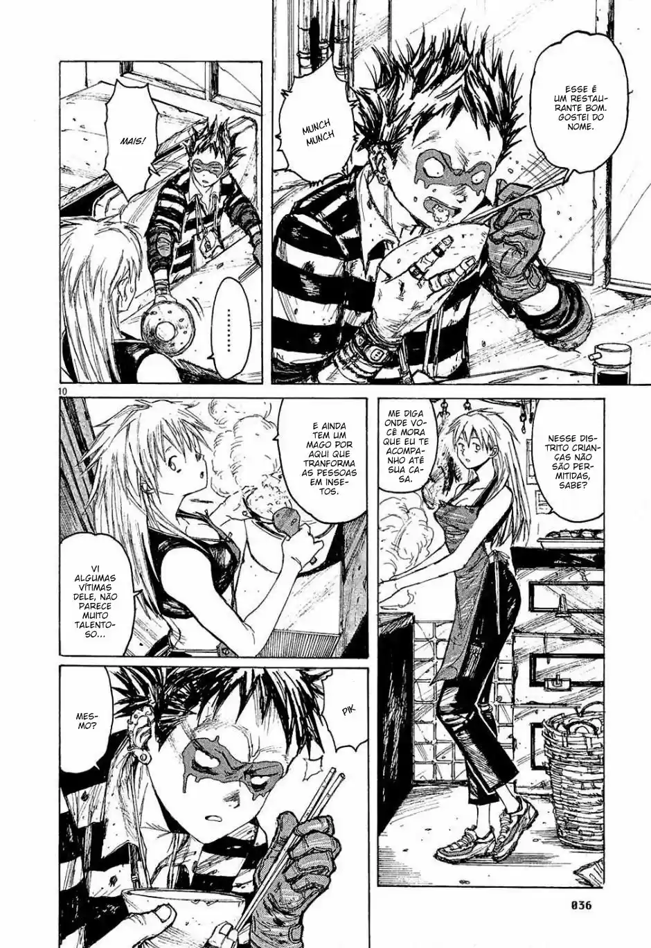 Read Dorohedoro pt Manga Online