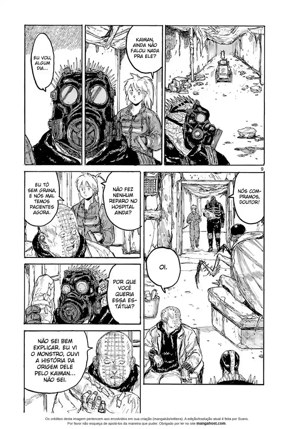 Read Dorohedoro pt Manga Online