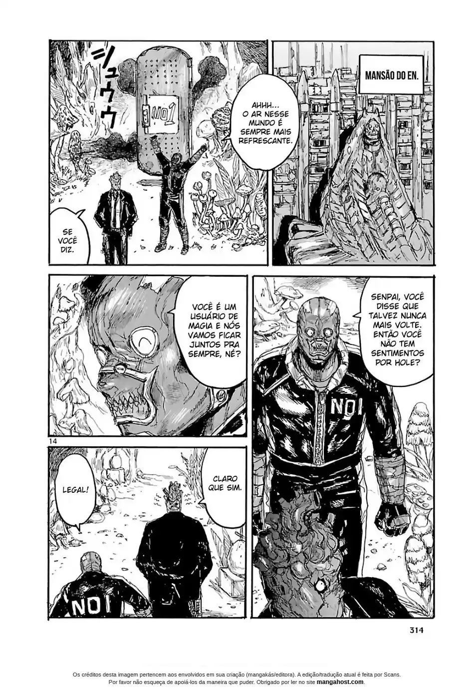Read Dorohedoro pt Manga Online