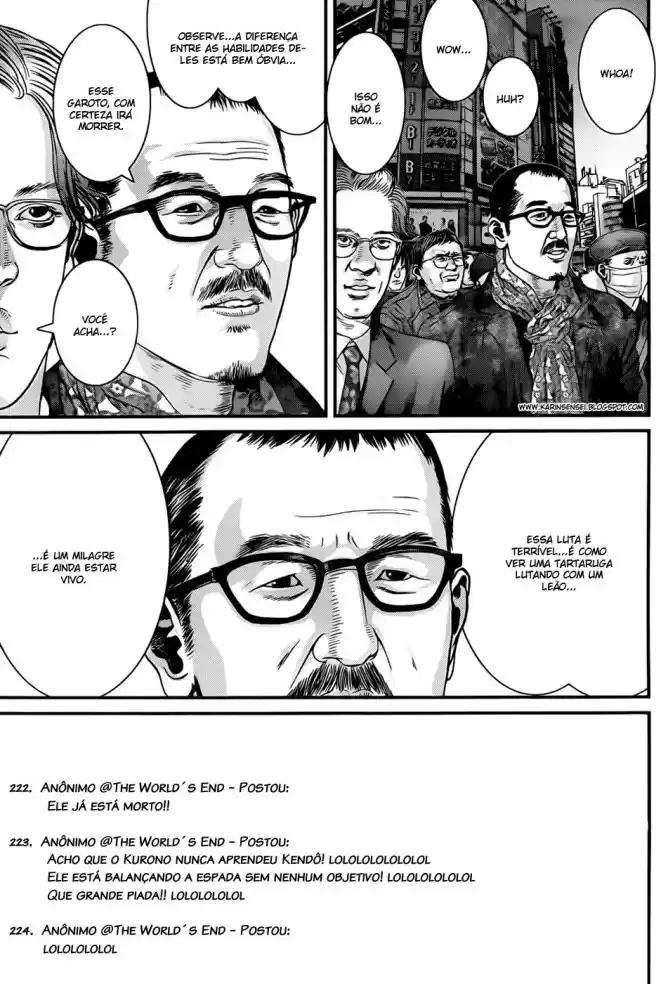 Read Gantz pt Manga Online