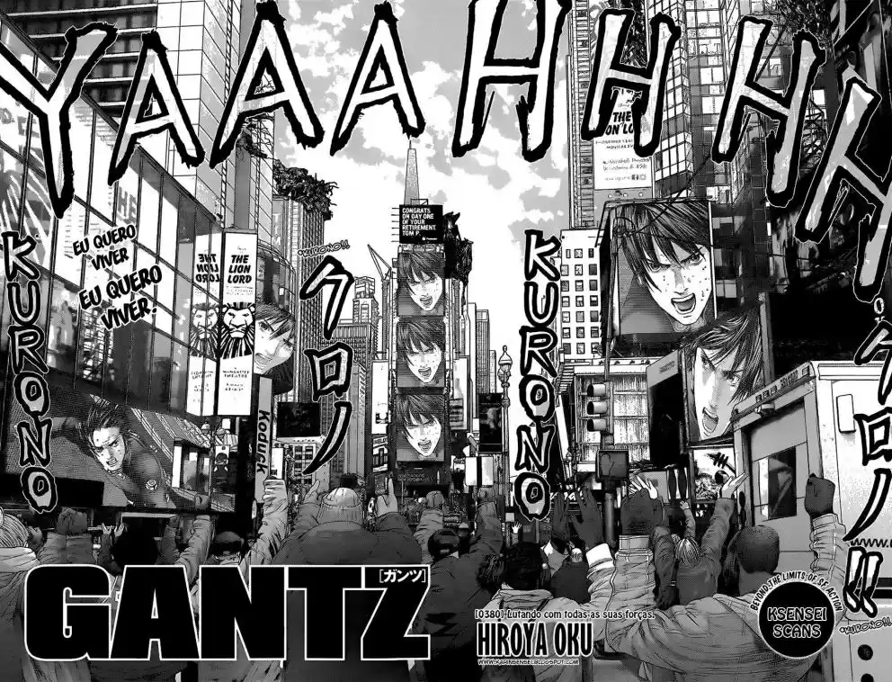 Read Gantz pt Manga Online