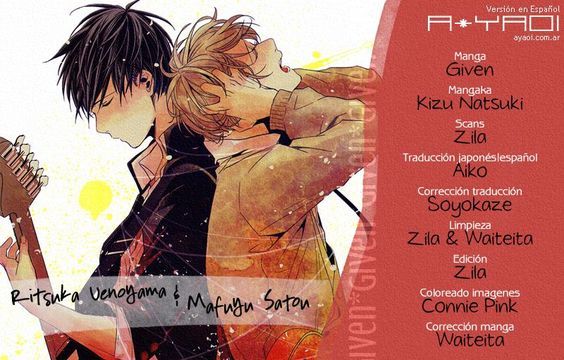 Read Given pt Manga Online
