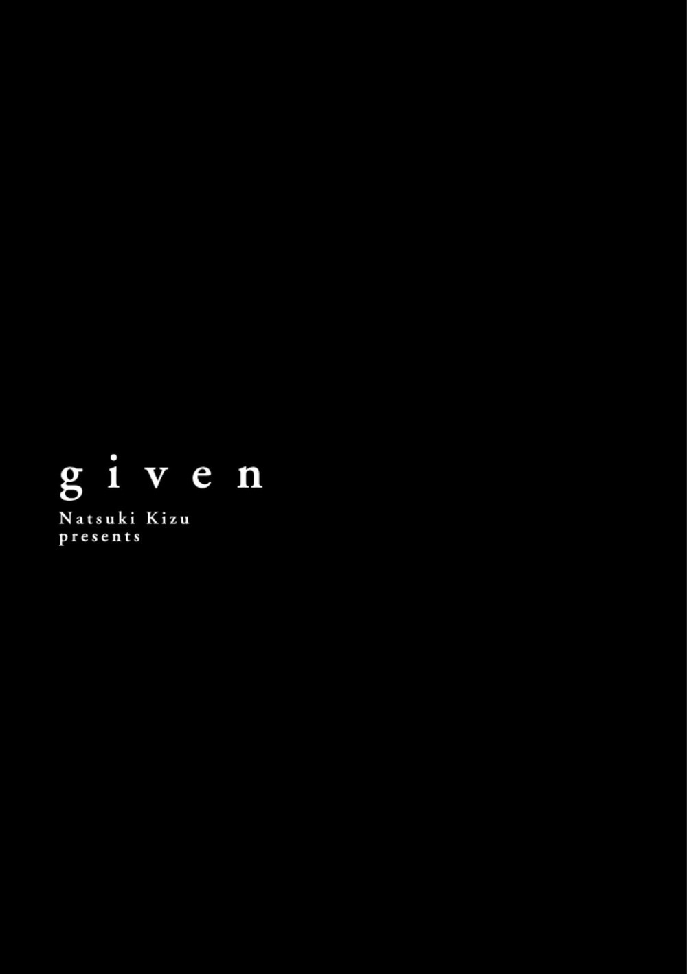 Read Given pt Manga Online