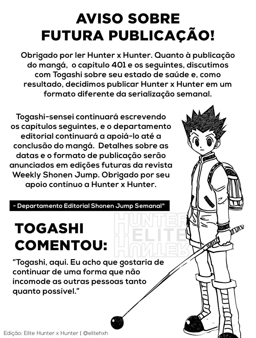 Read Hunter x Hunter pt Manga Online