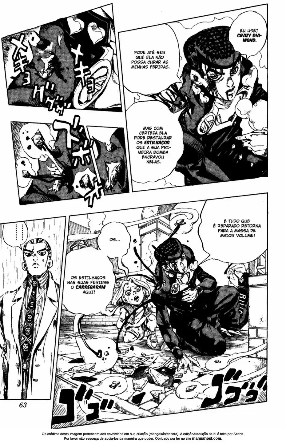 Read Jojo’s Bizarre Adventure pt Manga Online