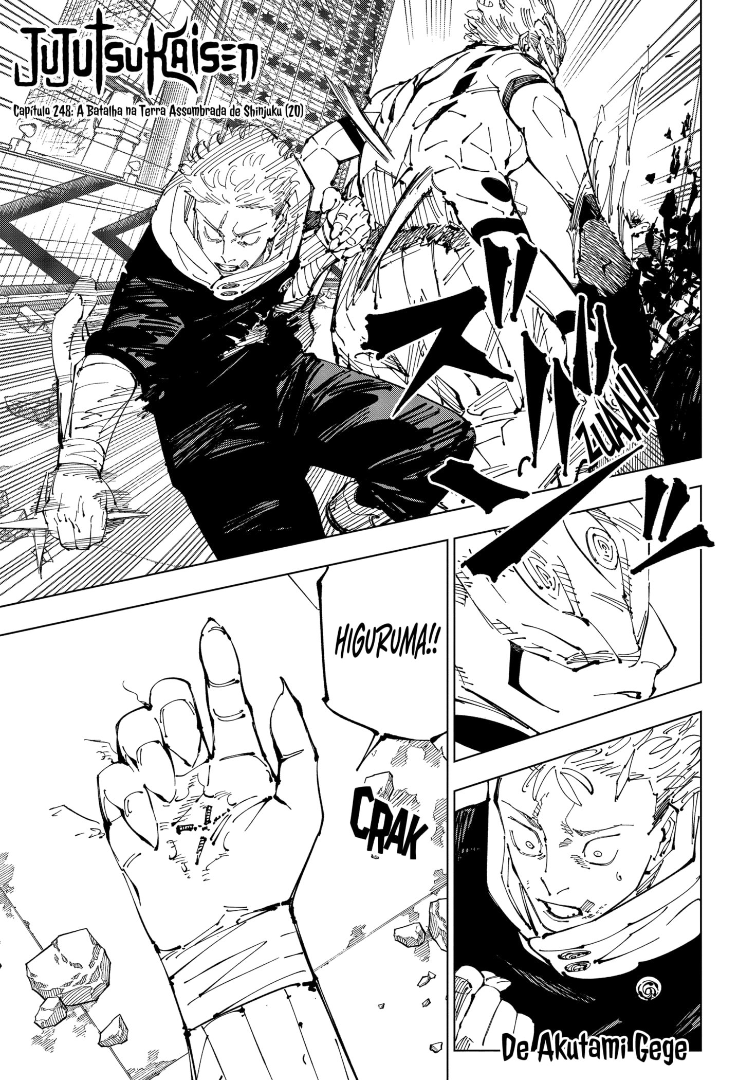 Read Jujutsu Kaisen pt Manga Online