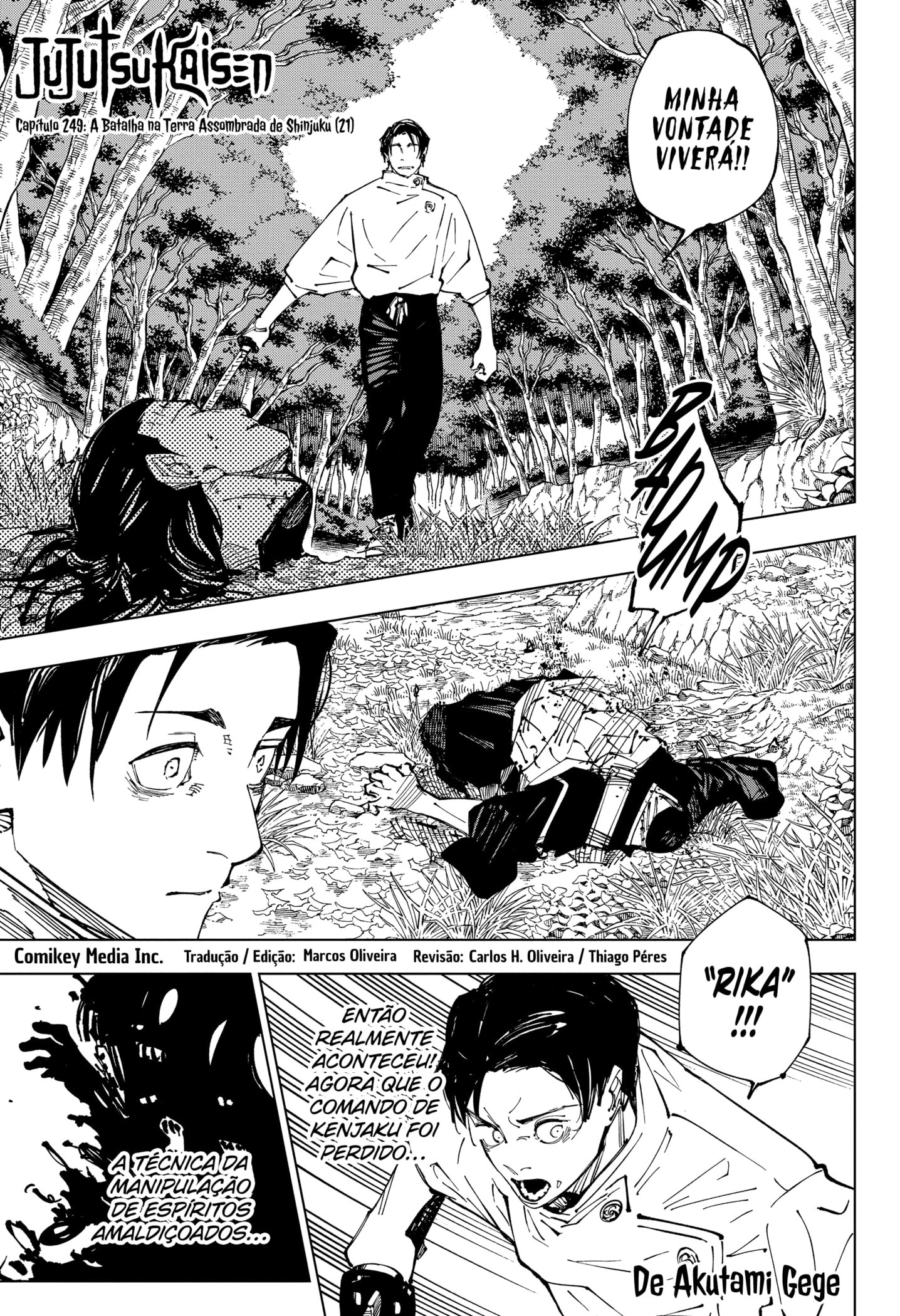 Read Jujutsu Kaisen pt Manga Online