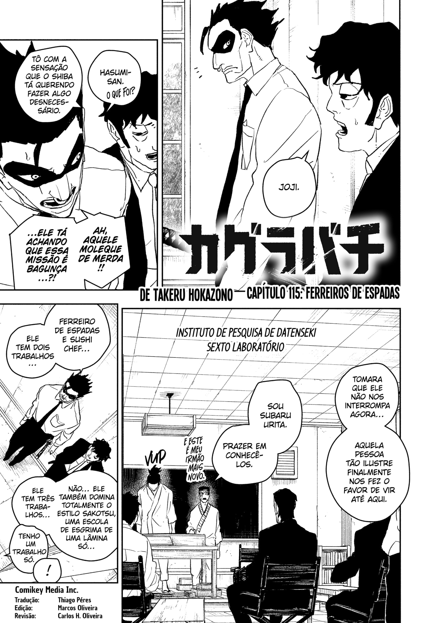 Read Kagurabachi pt Manga Online