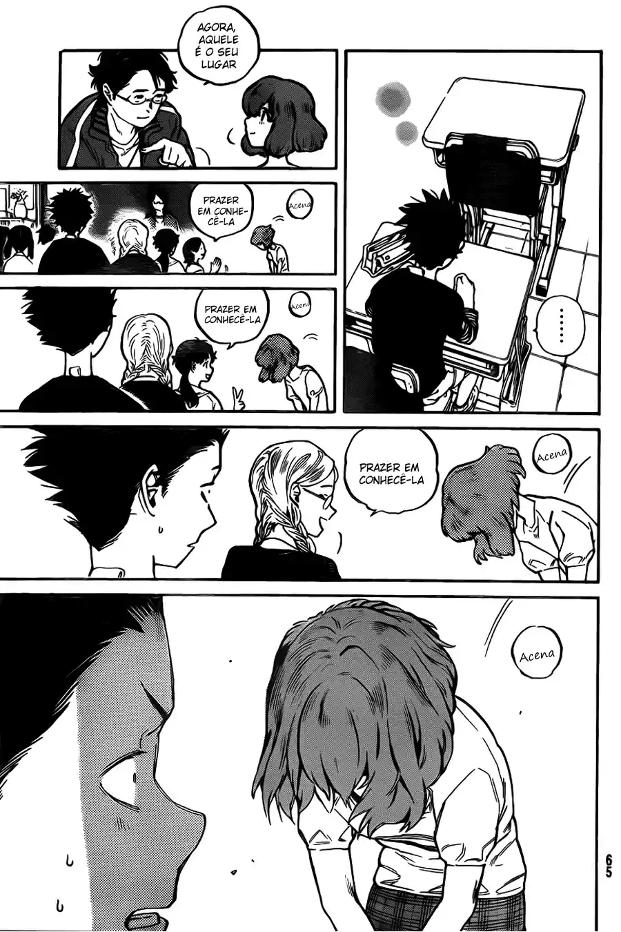 Read Koe no Katachi pt Manga Online
