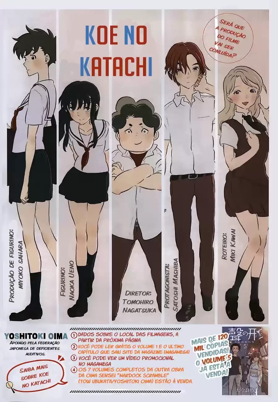 Read Koe no Katachi pt Manga Online