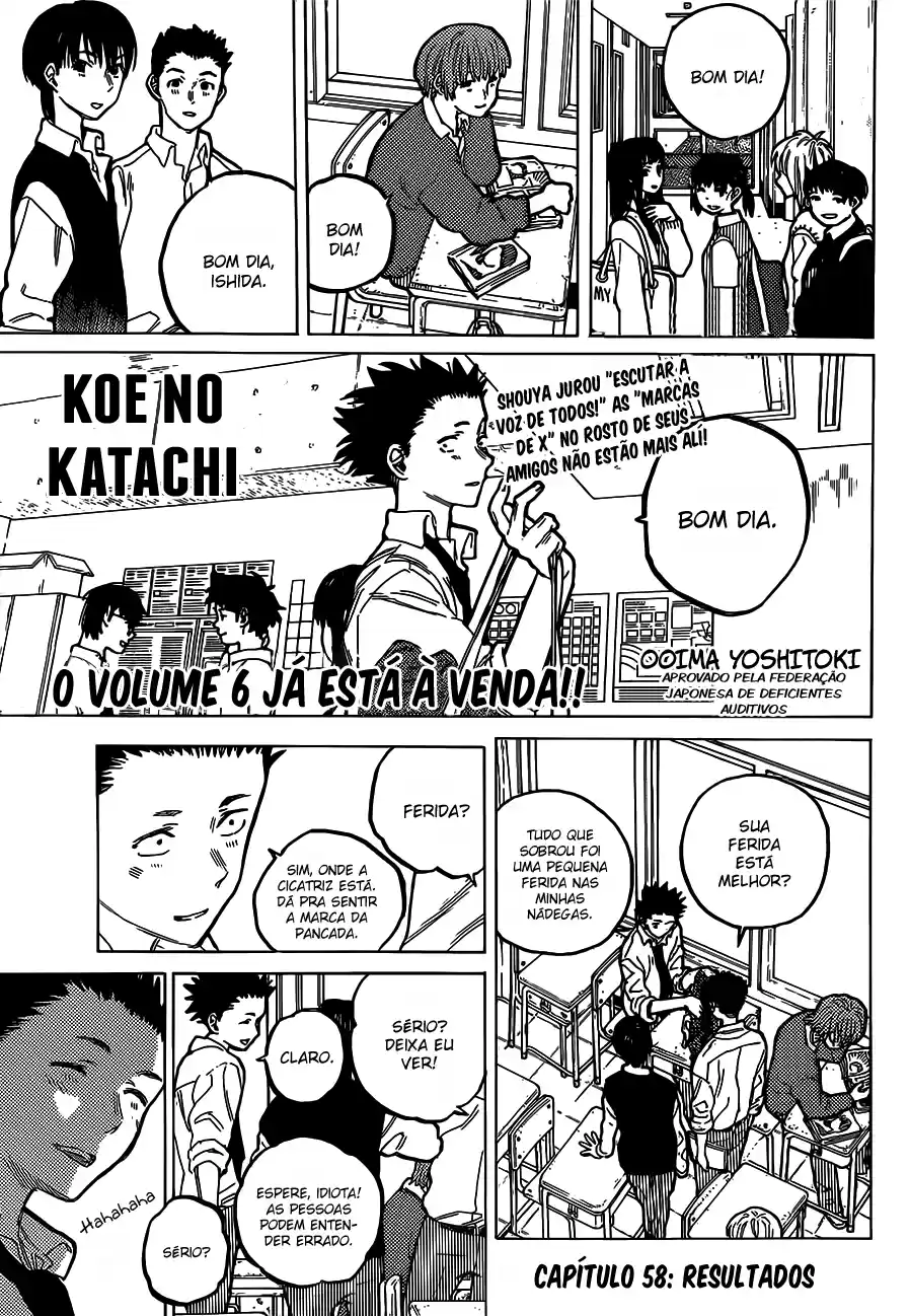 Read Koe no Katachi pt Manga Online