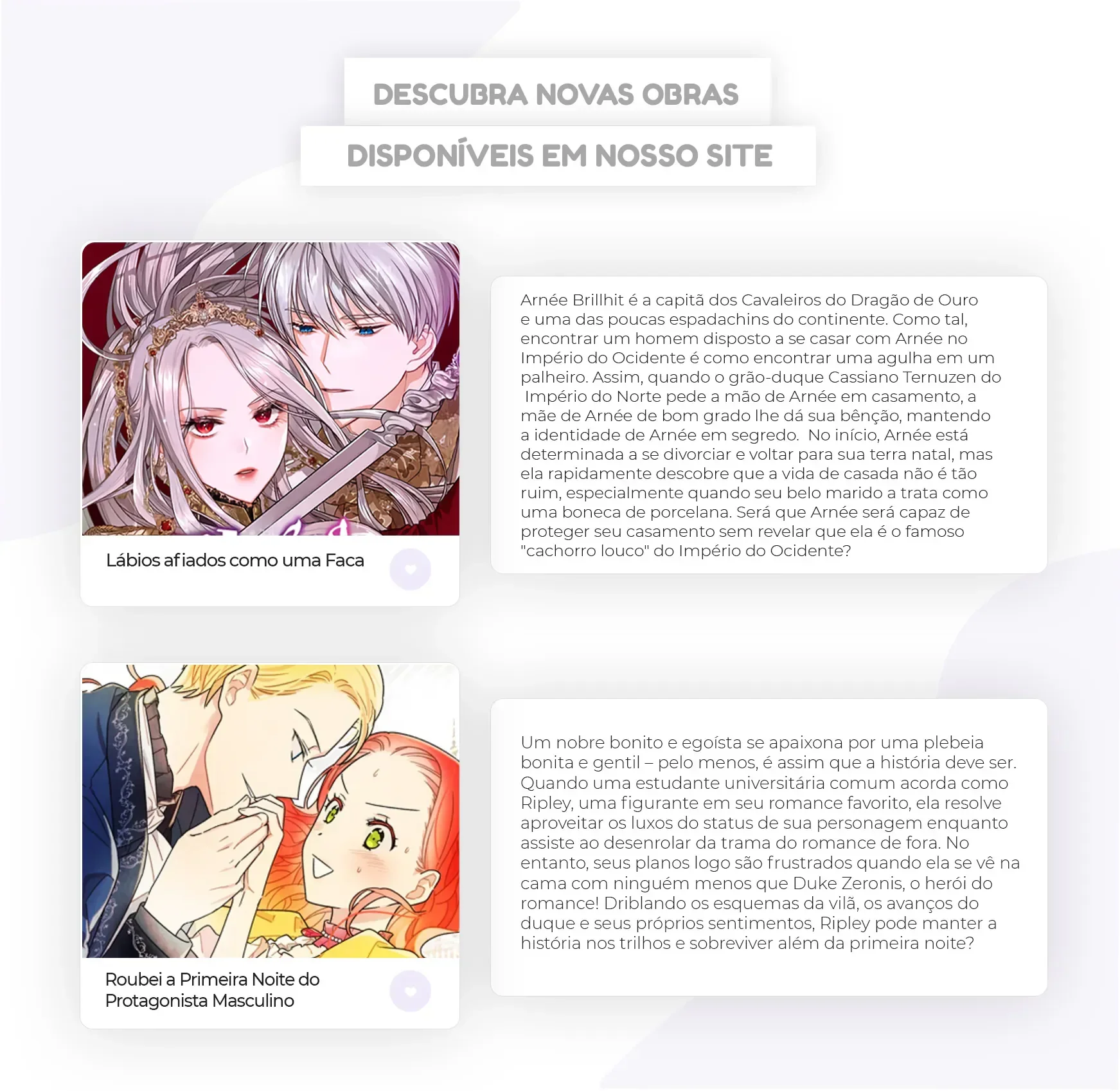 Read Lábios afiados como uma Faca pt Manga Online