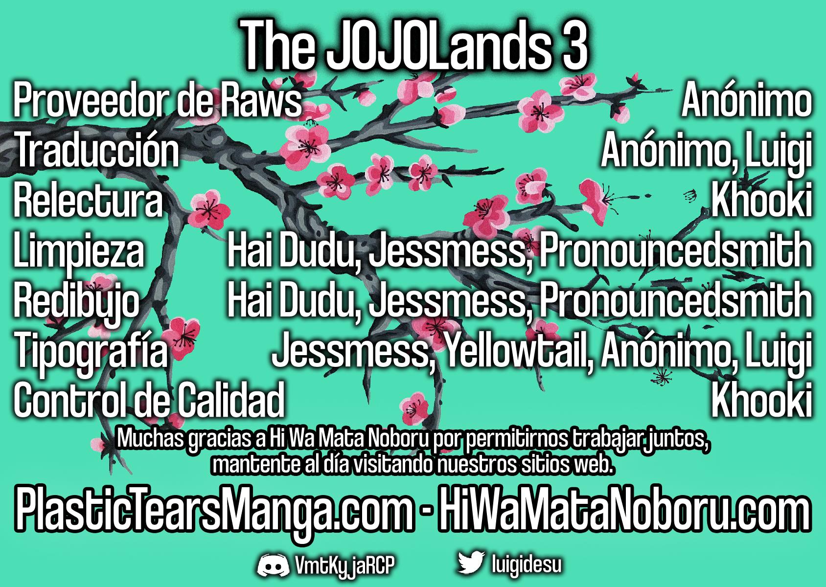 Read JoJo s Bizarre Adventure Part 9 The JOJOLands ES Manga Online